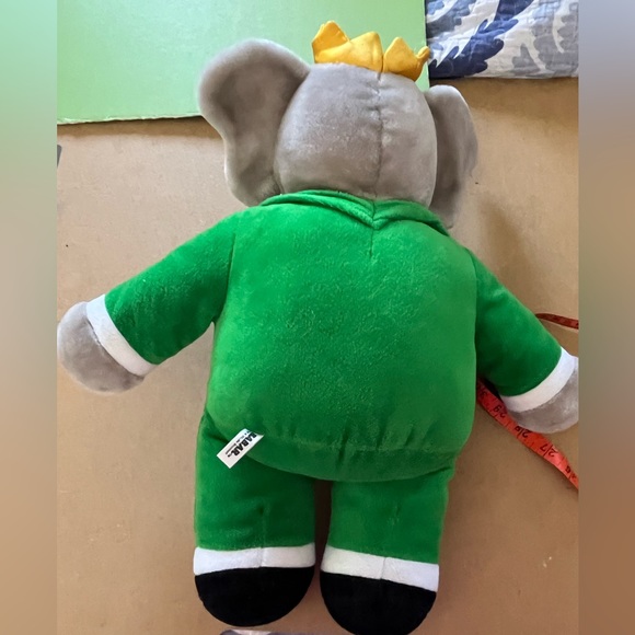 Vintage 19” Babar King of the Elephants Plush, Made in Thailand - Picture 4 of 10